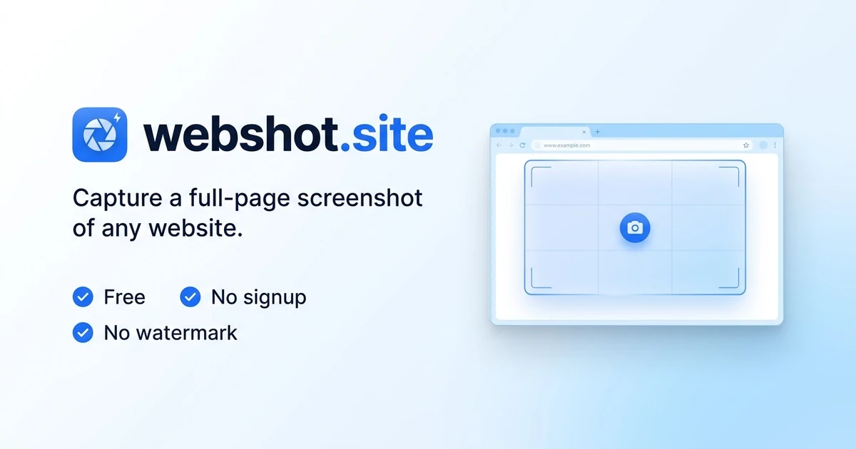 webshot.site preview