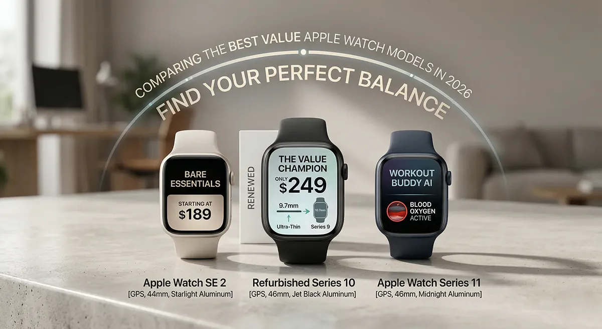 Best Bang for Your Buck: Apple Watch Comparison