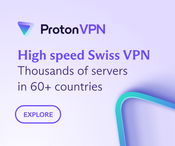 Proton — try it for 30 days, full refund if it's not working for you