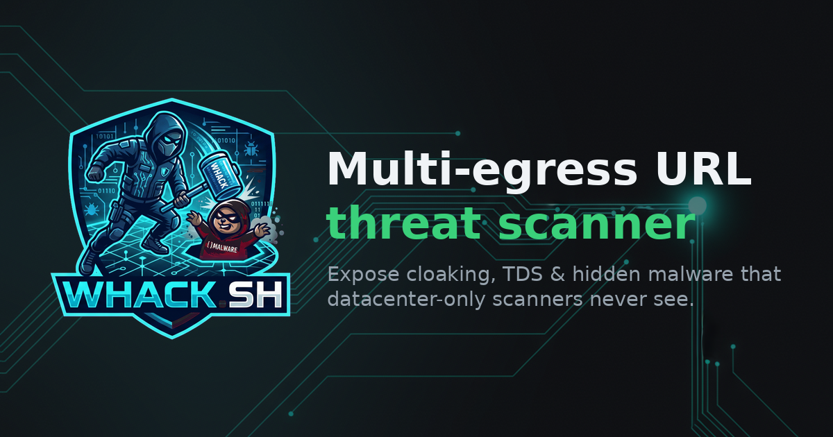 whack.sh: The Multi-Egress URL Scanner by Tuxxin